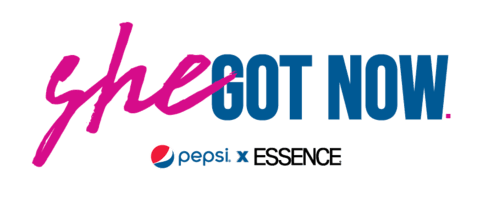 She Got Now: Pepsi x Essence logo